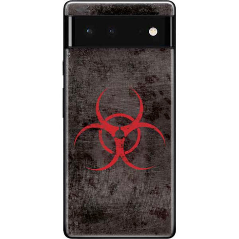 Biohazard Red Google Pixel 6 Skin